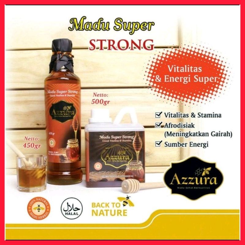 

Madu Super Strong Untuk Vitalitas Stamina dan Sumber Vitamin