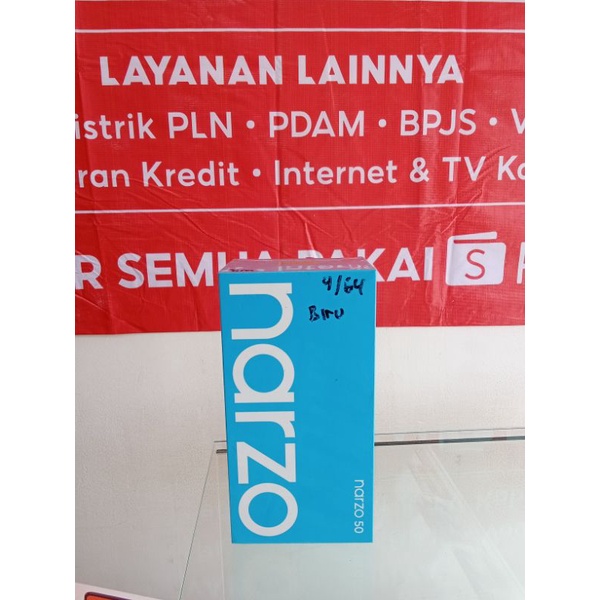 Realme Narzo 50 4/64 GB Garansi resmi