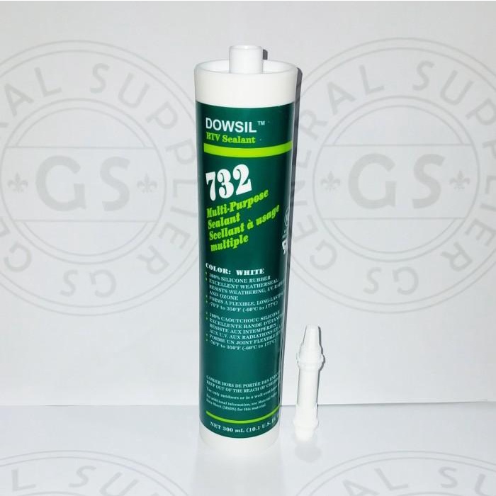 

Dow Corning Rtv 732 Silicone Sealant, Lem Silicon Food Grade - White 100