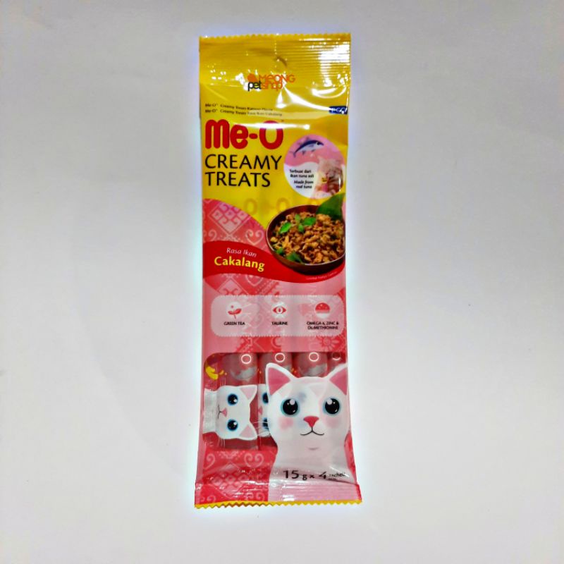 Jual Meo Creamy Treats Rasa Ikan Cakalang Gr Shopee Indonesia