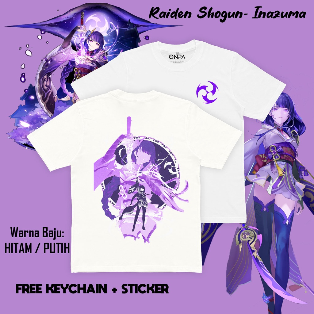 Baju Genshin Impact RAIDEN SHOGUN Special Edition Hyper Twenty x ONPA ID