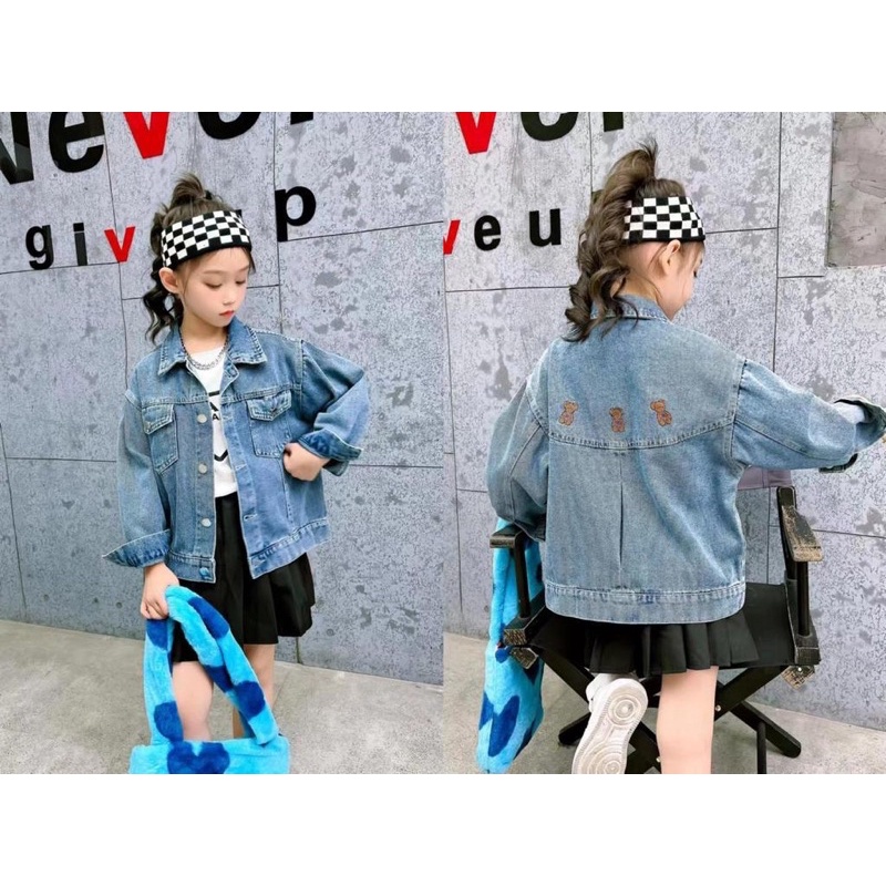 JAKET LEVIS PREMIUM ANAK PEREMPUAN | JKT001 | JACKET IMPORT ANAK CEWEK