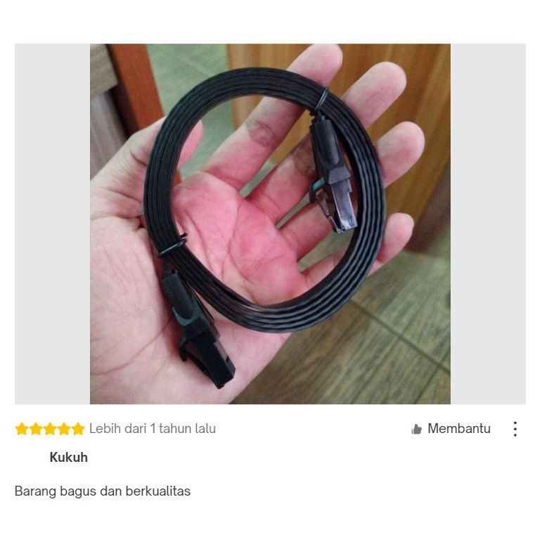 Vention Kabel LAN Flat Cat6 UTP Gigabit Ethernet RJ45 Network 35M 40M