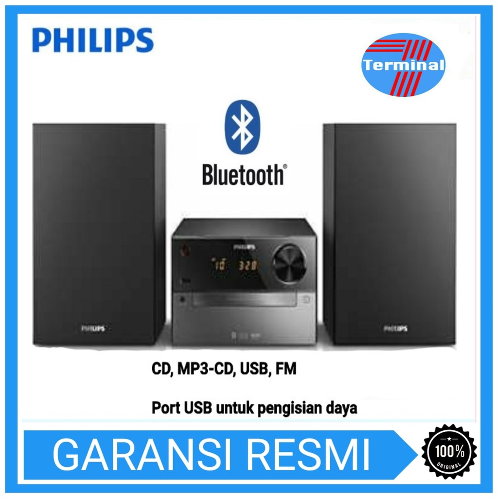 PHILIPS Speaker Musik Micro Bluetooth BTM2310