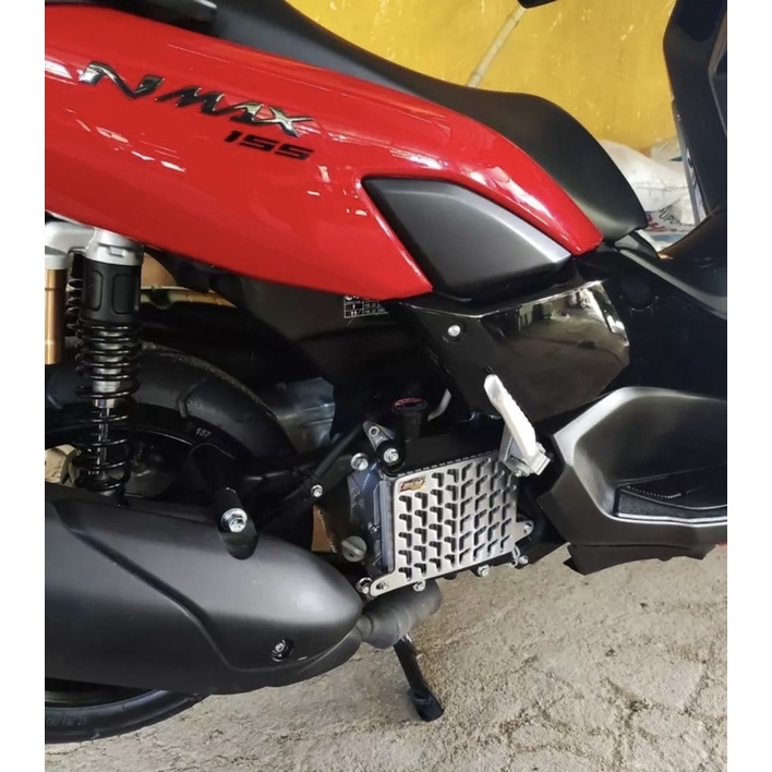 COD TERMURAH Cover radiator cnc OSS RACING Nmax NMAX Lexi Aerox plus baut boshing