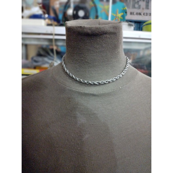 kalung pria cowok anti karat