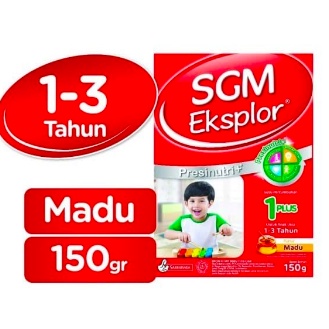 

SGM Eksplor 1+ Tahun Rasa Madu 150g