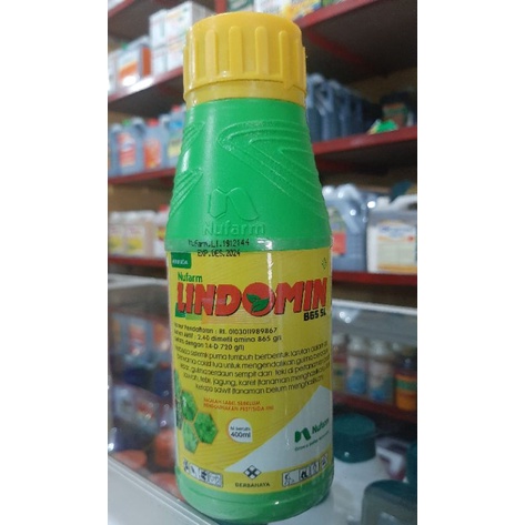 Jual LINDOMIN 865SL 400ML HERBISIDA daun sempit dan lebar | Shopee ...