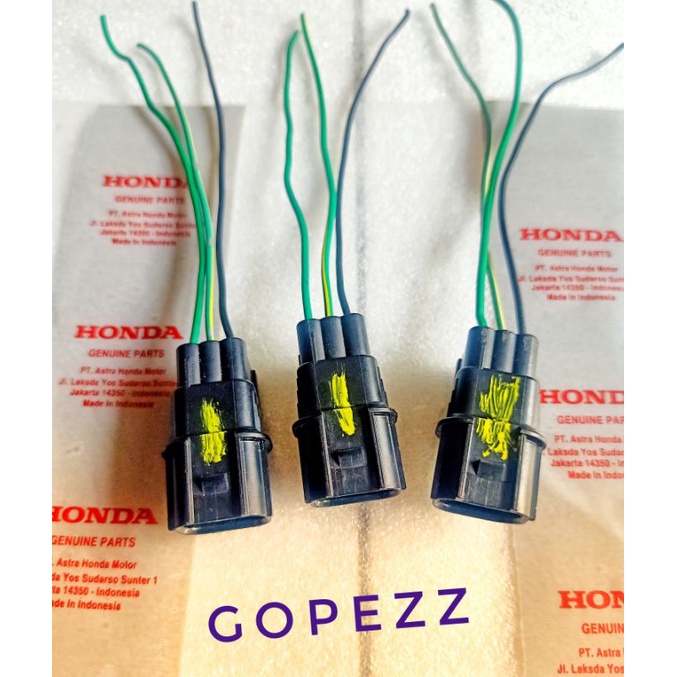 Soket Lampu belakang Soket fiting stoplamp Lampu Belakang Vario 150 new Vario 125 new pin 3.