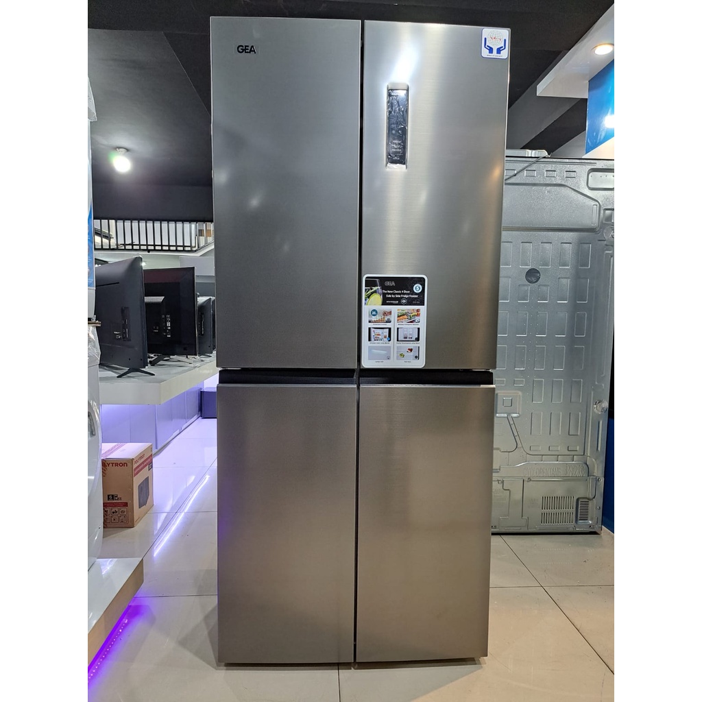 GEA KULKAS 4 PINTU G4D-404R INOX NEW