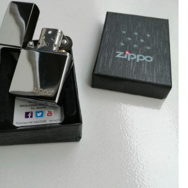 Lagi Bagus--Zippo Silver Ice / KOREK ZIPPO SILVER Premium Grade Ori - Bonus Box