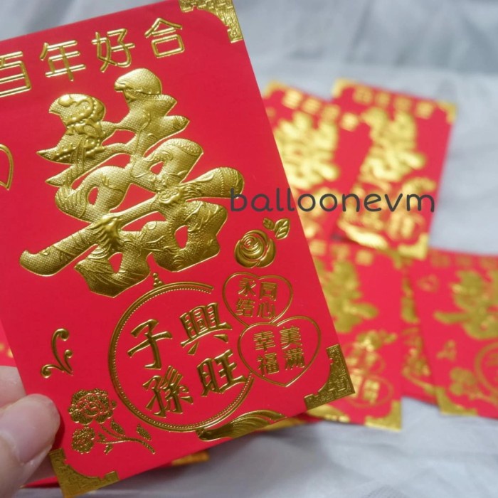 

Dijual Angpao Wedding / Shuangxi / Sangjit Isi 20 Lembar Sale!!!
