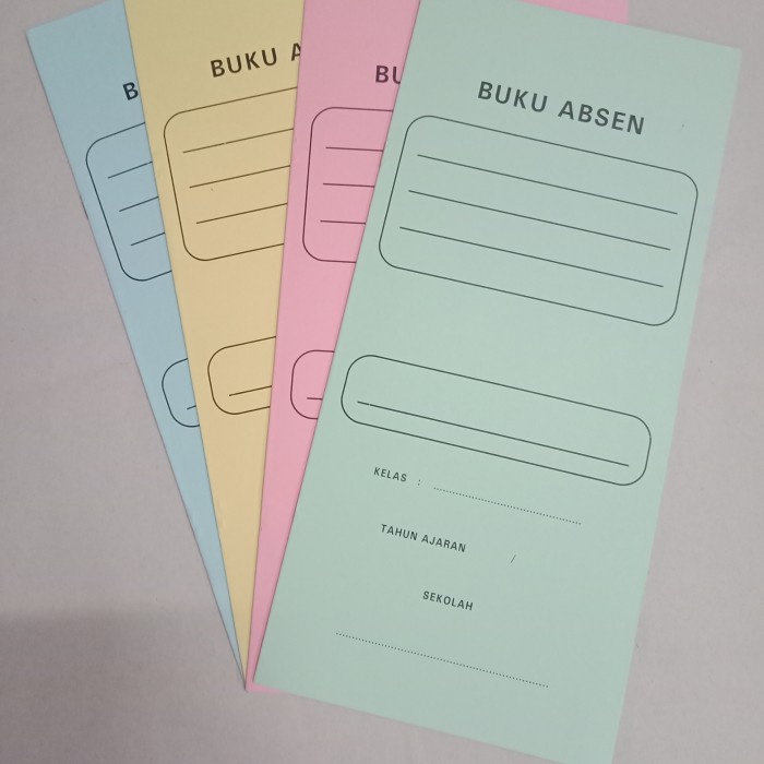 

murah Buku Absen Siswa Sekolah