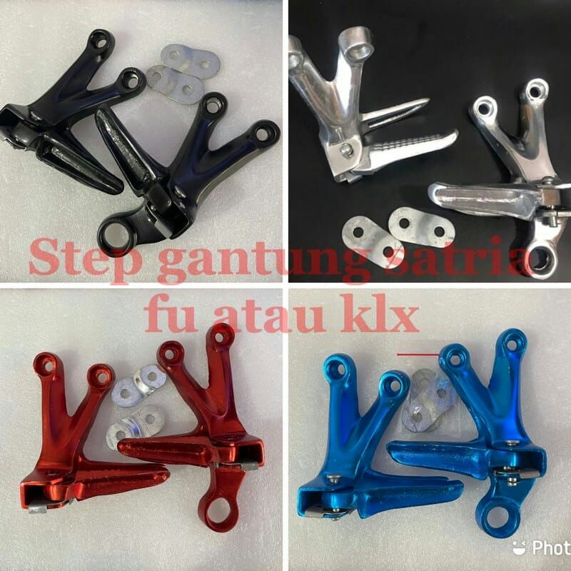 Footstep Kaki Belakang Step Gantungan Lipat Satria Fu Jupiter Vega ZR  Mx King