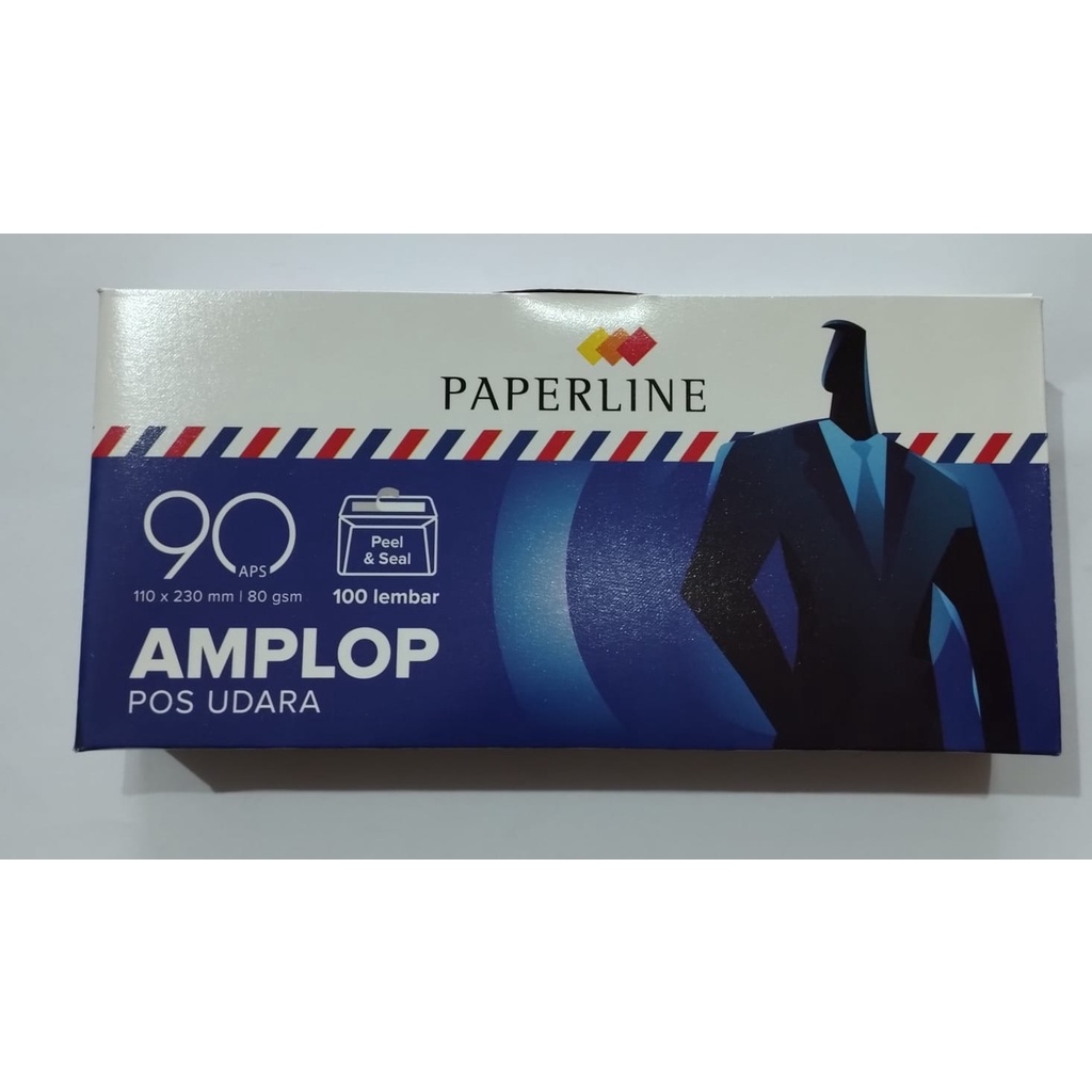 

(Per Pcs) Amplop Putih Pos Udara Paperline 90