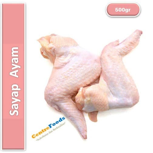 

Sayap Ayam Fresh - Chicken Wings | 500gr [ Harga Per 0,5 Kg ]