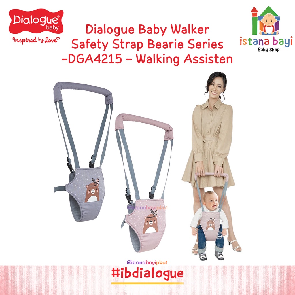 Dialogue Baby Walker Safety Strap Bearie Series - DGA4215/Alat Bantu Jalan