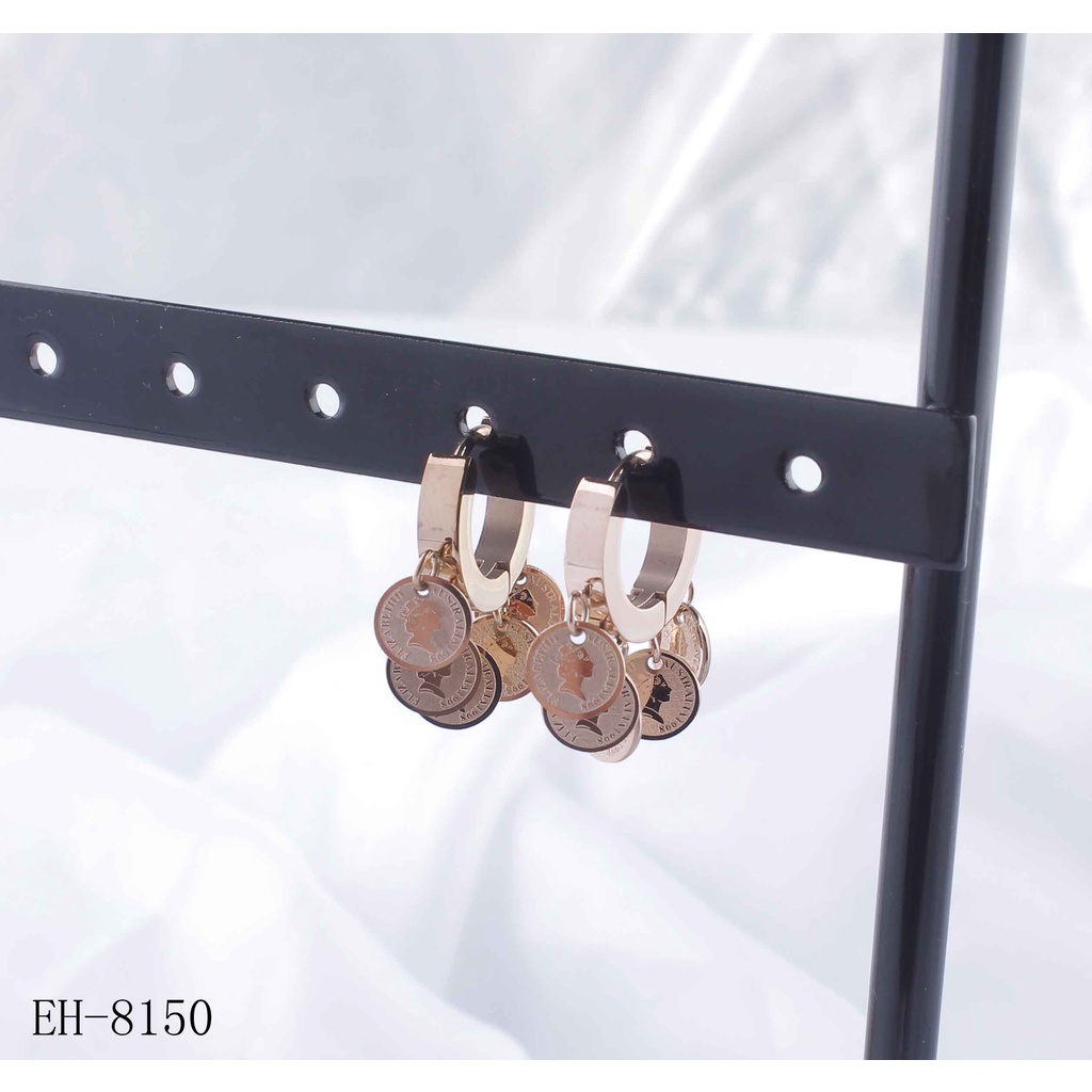 Anting Titanium Terbaru Perhiasan Fashion 8150/8134