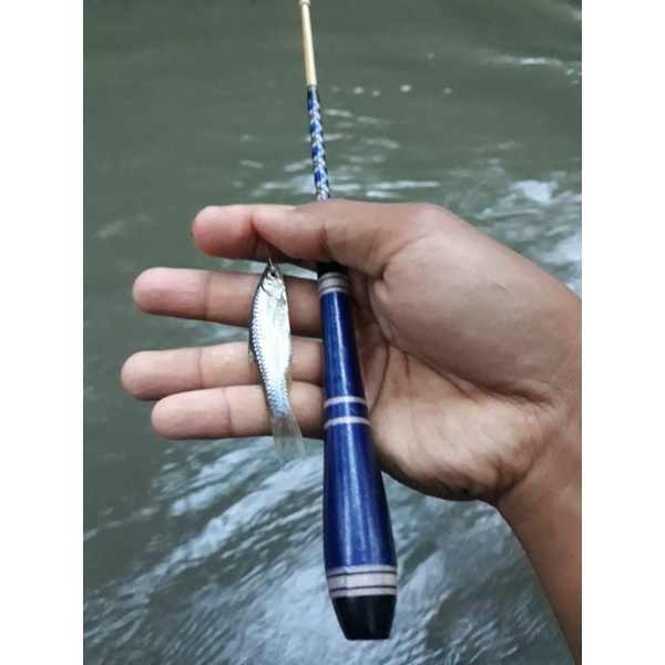 Rod / joran tanago micro fishing bambu serut ( 150 cm & 180 cm )
