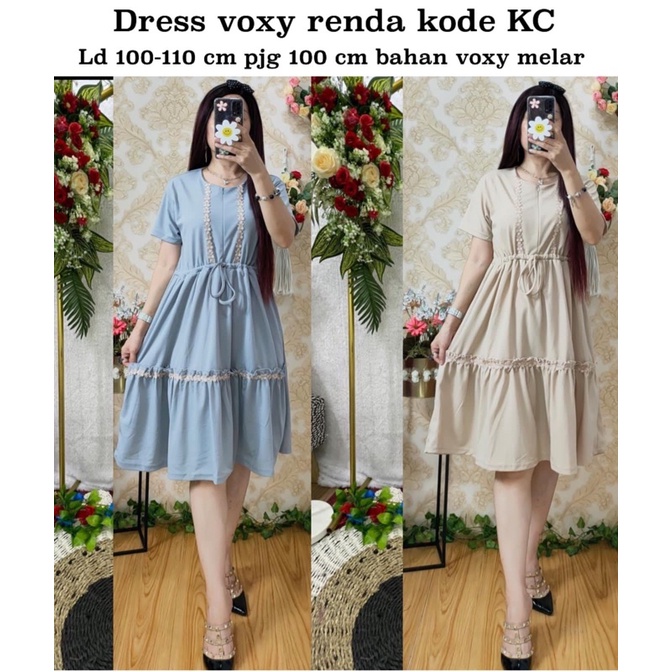 dress smok voxy kode MZ