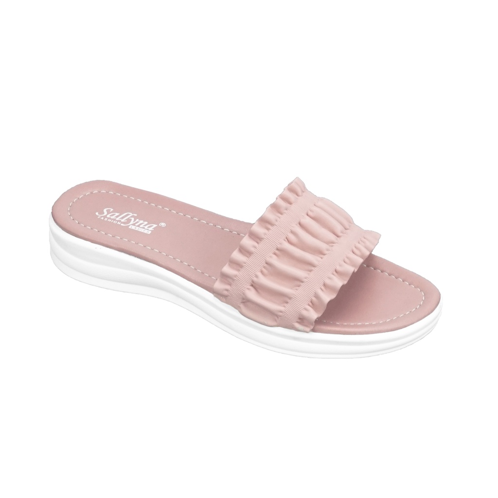 Sandal Slop Kerut Wanita - Melly