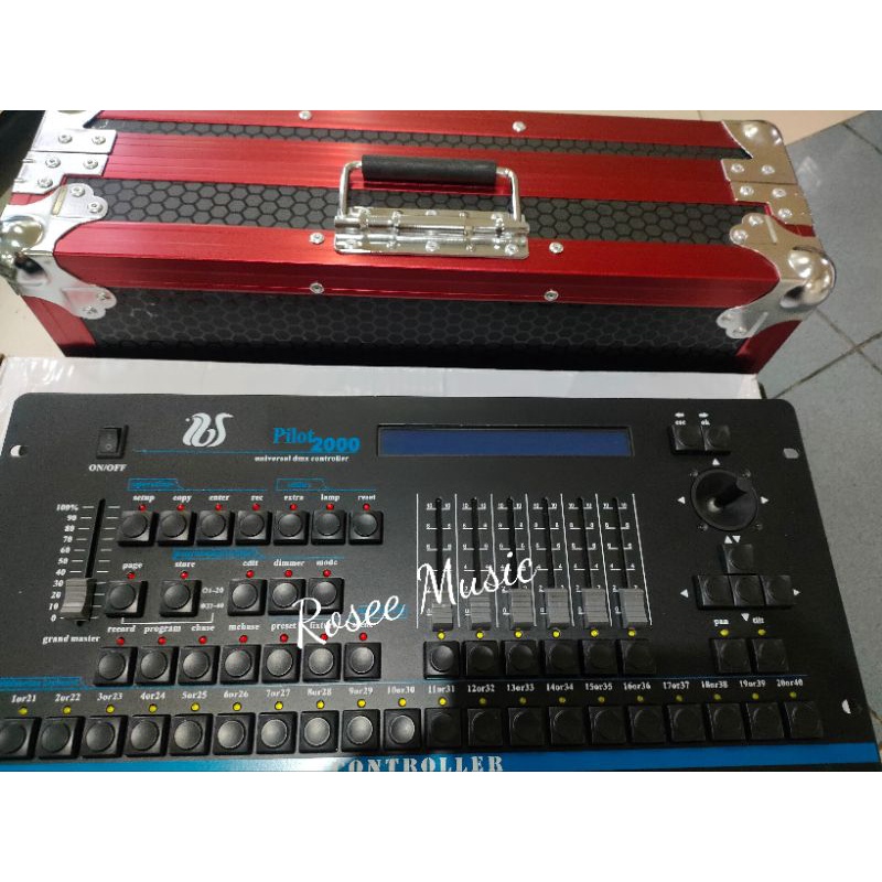 Mixer Lighting DMX Pilot 2000 Free Hardcase