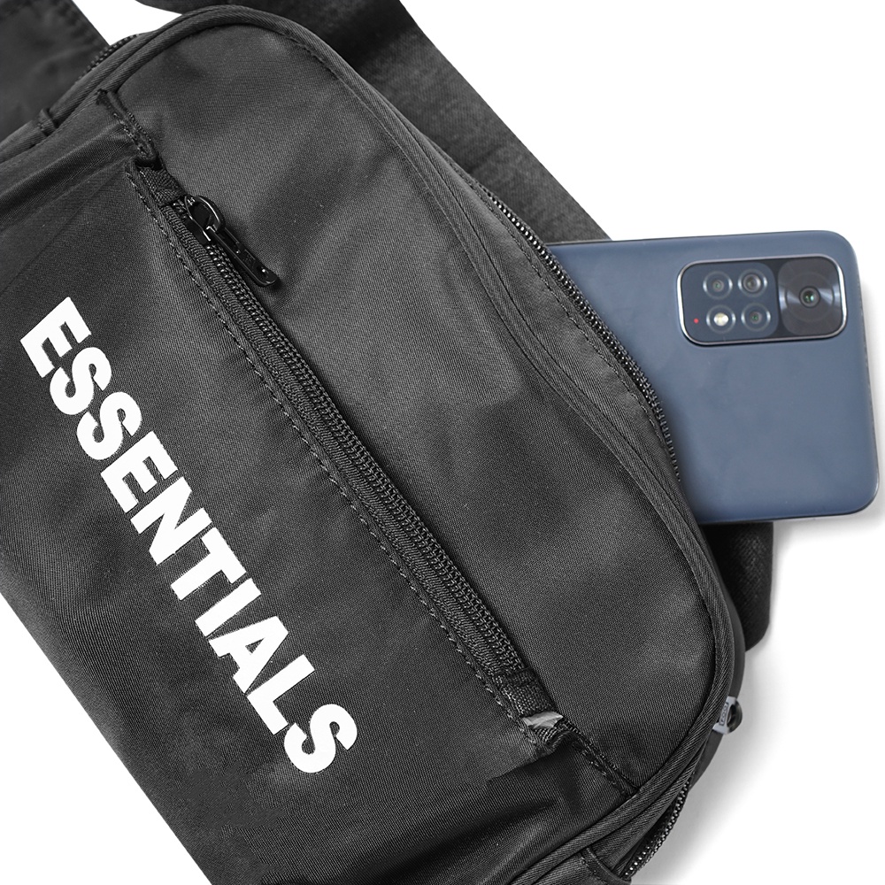 FOG Essentials Printed Text Crossbody Bag