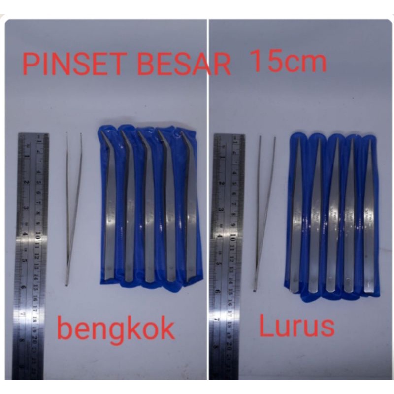 PINSET LURUS / BENGKOK BESAR 15CM