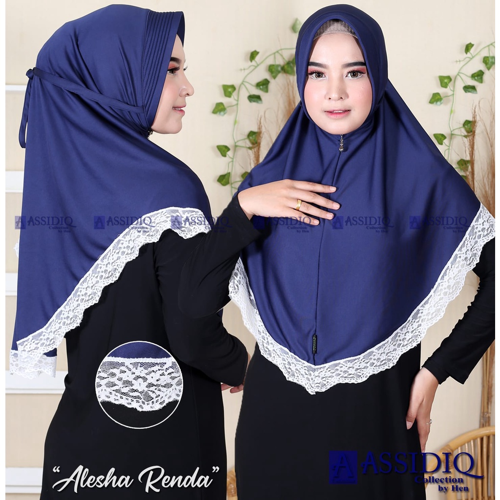 HIJAB INSTAN/JILBAB MURAH ASSIDIQ ALESHA RENDA