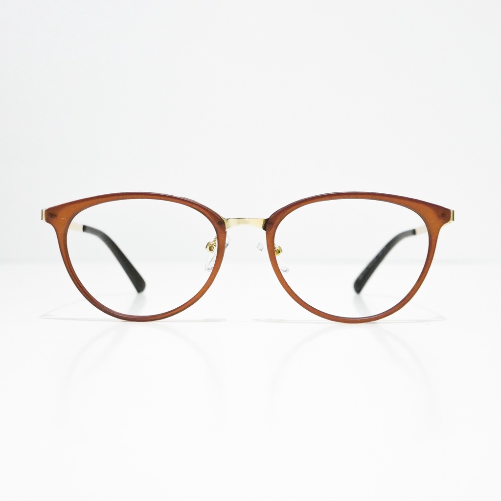 Frame Kacamata - Sybella - 1770 (Brown gold)