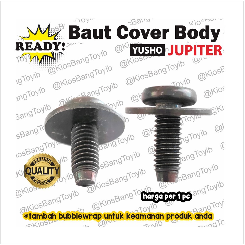 (1pc) Baut Baud Cover Body Jupiter Jup Z New Mio MX (YUSHO)