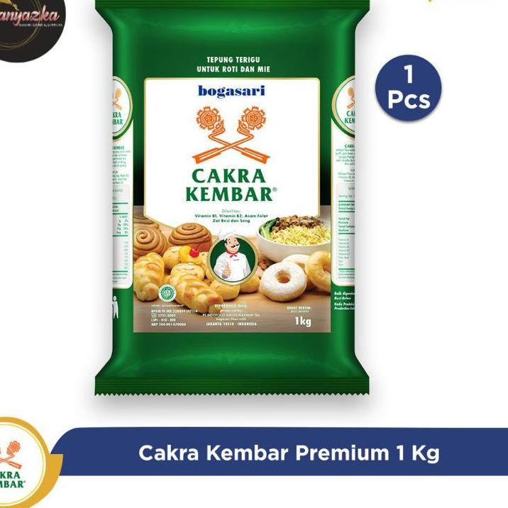 

Penawaran Terbaik--Tepung Terigu Cakra Kembar Premium 1kg