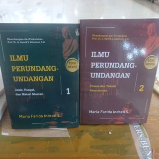 Paket Ilmu Perundang - Undangan Jilid 1 Dan 2 By Maria Farida Indrati S.