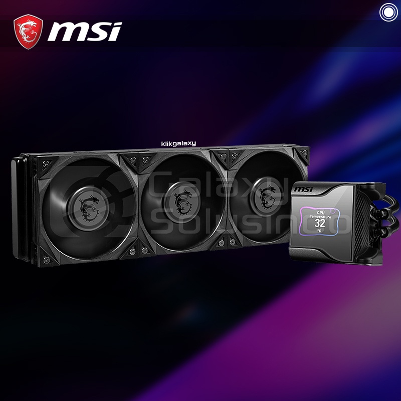 MSi MEG CORELIQUID S360 2.4 Inch IPS Display Liquid CPU Cooler