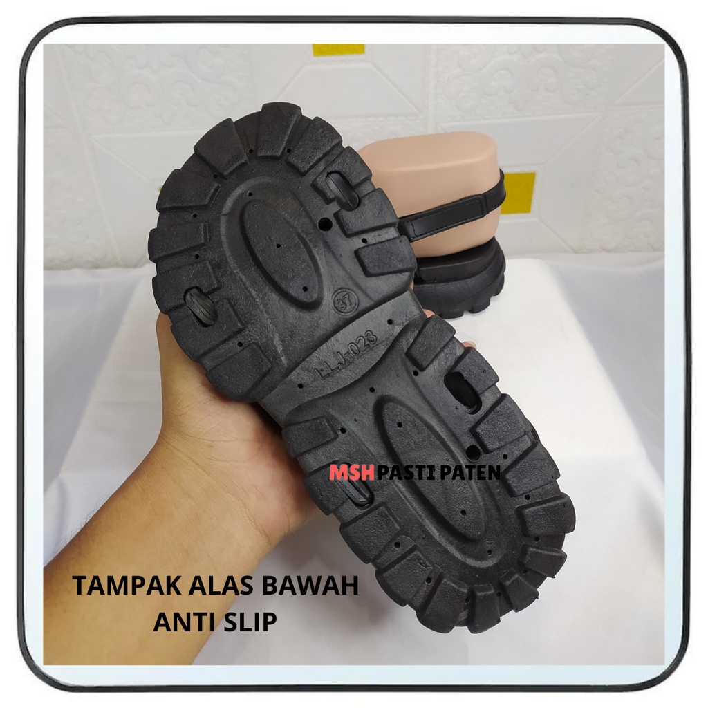 Sandal gunung karet impor wanita Sepatu tali wanita hys original