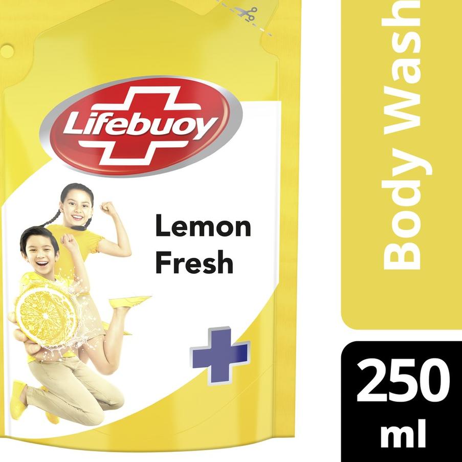 TERLARIS Lifebuoy Sabun Mandi Cair Antiseptik Lemon Fresh 250Ml grosir