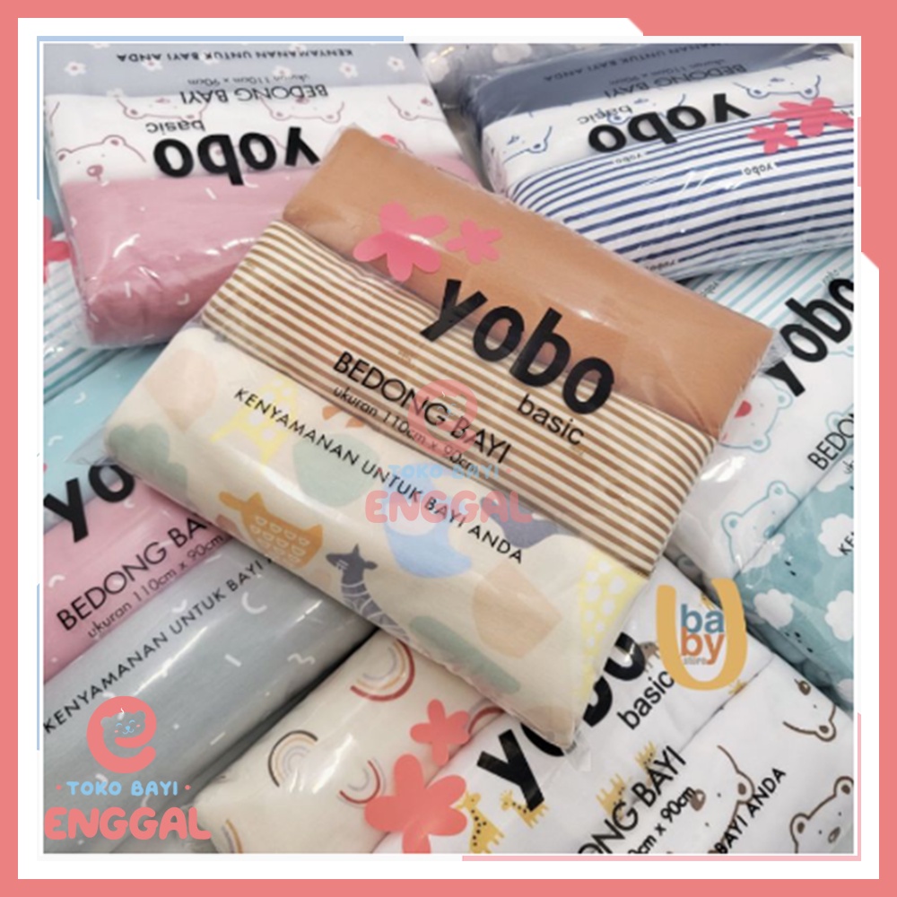 3 Pcs BEDONG BAYI (CLASSIC BABY SWADDLE) YOBO BY BABYU