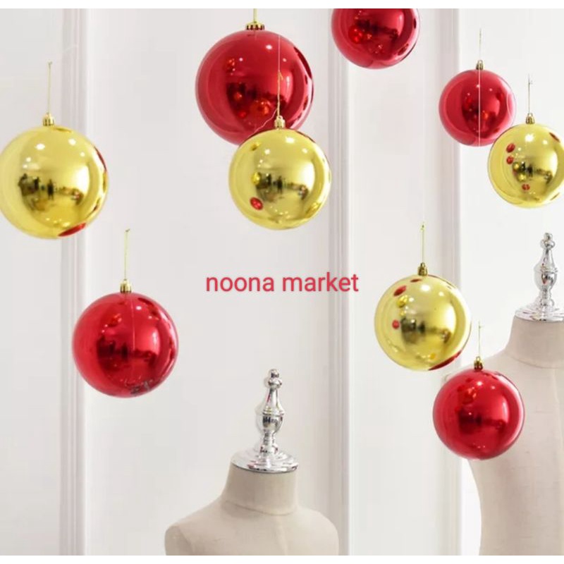 Bola Natal Diameter 3 cm / Ornamen Natal / Hiasan Pohon Natal / Christmas Decoration