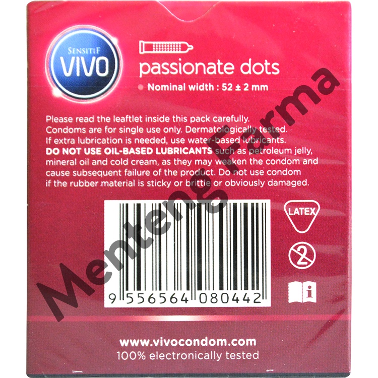 Kondom Vivo Passionate Dots