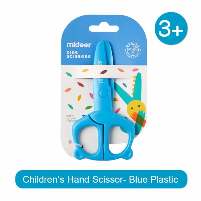 

Produk Mideer Scissors Plastic Gunting Safety Anak Biru Blue Hot Sale