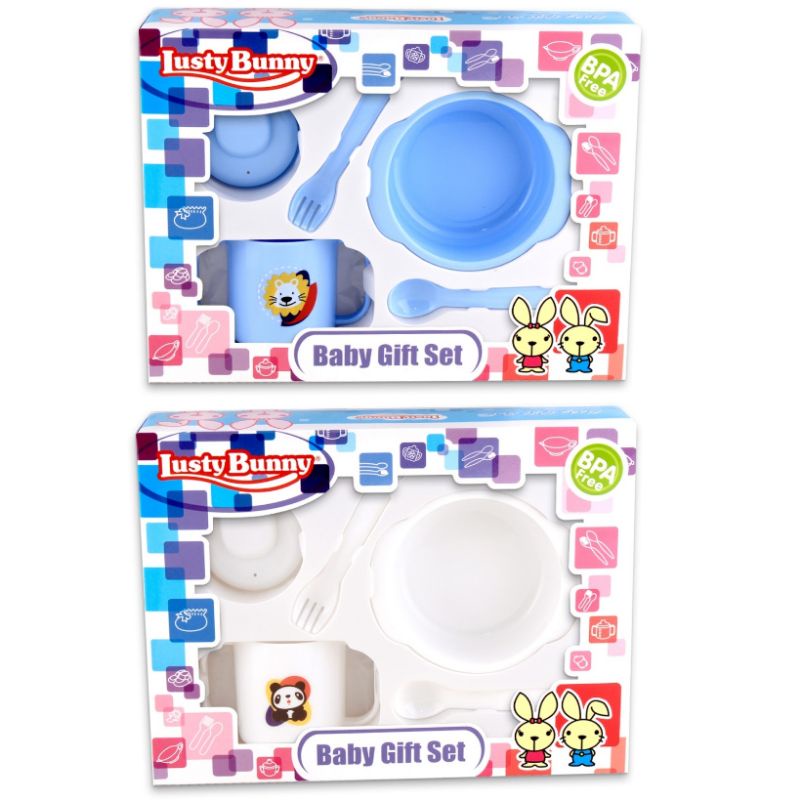 Lusty bunny Baby Feeding Gift Set Alat Makan Bayi / Kado Bayi LB1403 Doraemon LB107 / Hello Kitty LB102 / 1404 / 1411 / 1414 / 1415 / 1417 / 1422 / 1848 / 1827 / 1851 / 1847