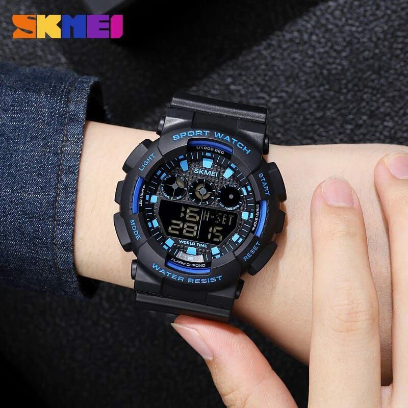 TERLARIS SKMEI 1857 Jam Tangan Pria Wanita Digital Anti Air Sport