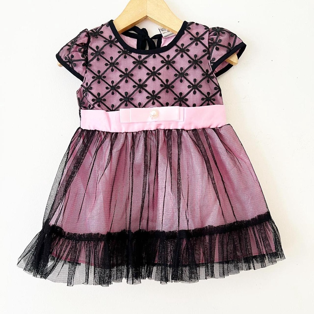 Dress Pesta Kondangan Ulang Tahun Mewah Lucu Bayi Anak Perempuan Cewek Terlaris Kode P Babeebabyshop