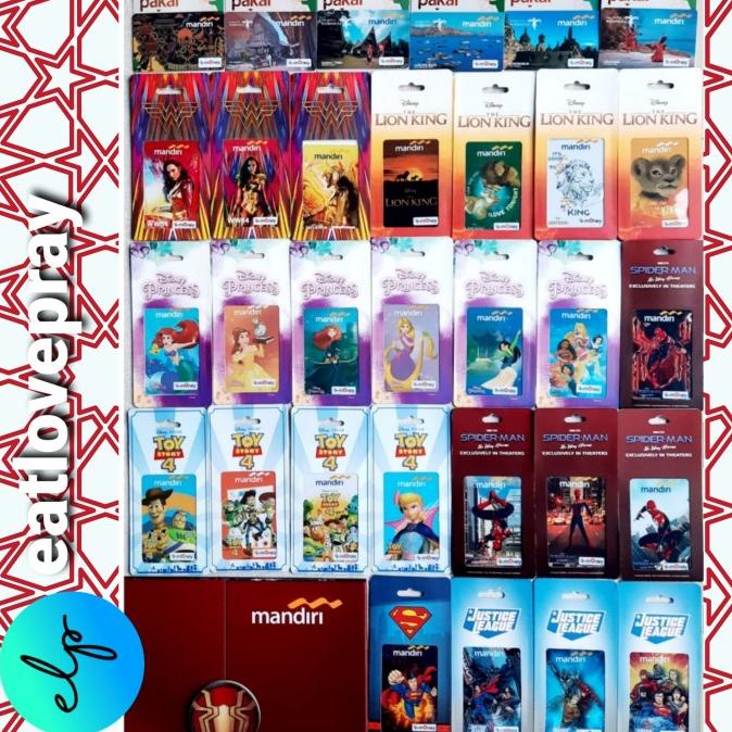 KARTU eMONEY eTOLL MANDIRI / E- Money E- Toll Card