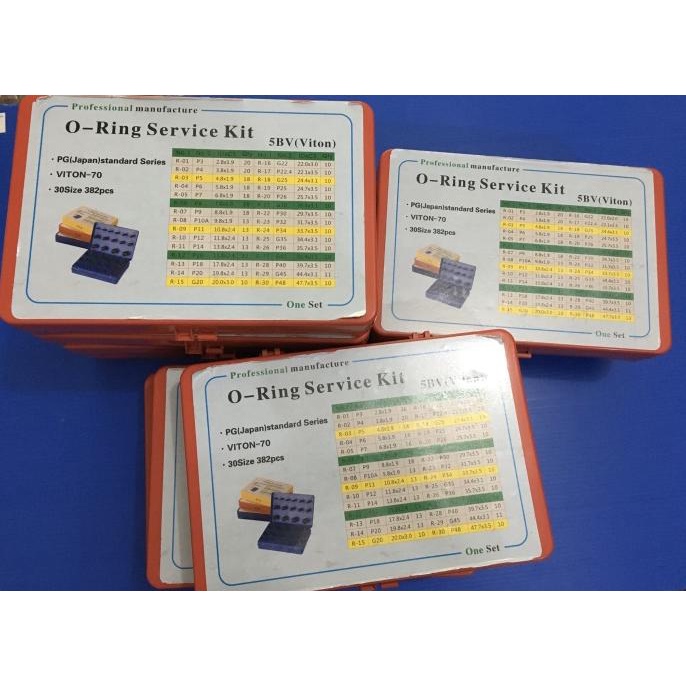 Oring Set Box Viton / Service Kit - Mili