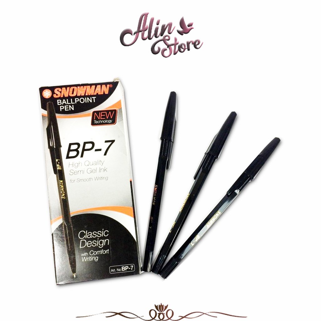 

Pulpen Snowman BP-7 (0.5mm)