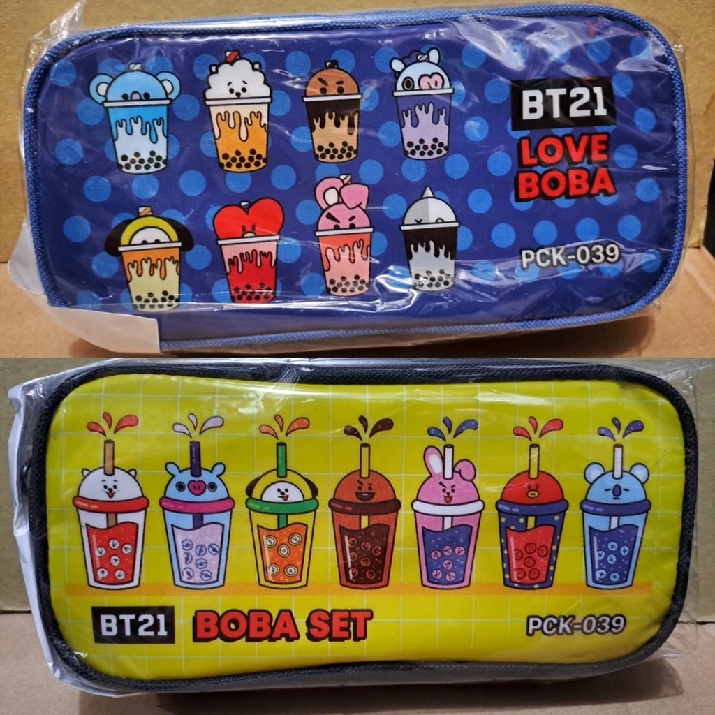 

Tempat Pensil / Pencil Case Boba BT21 PCK-039