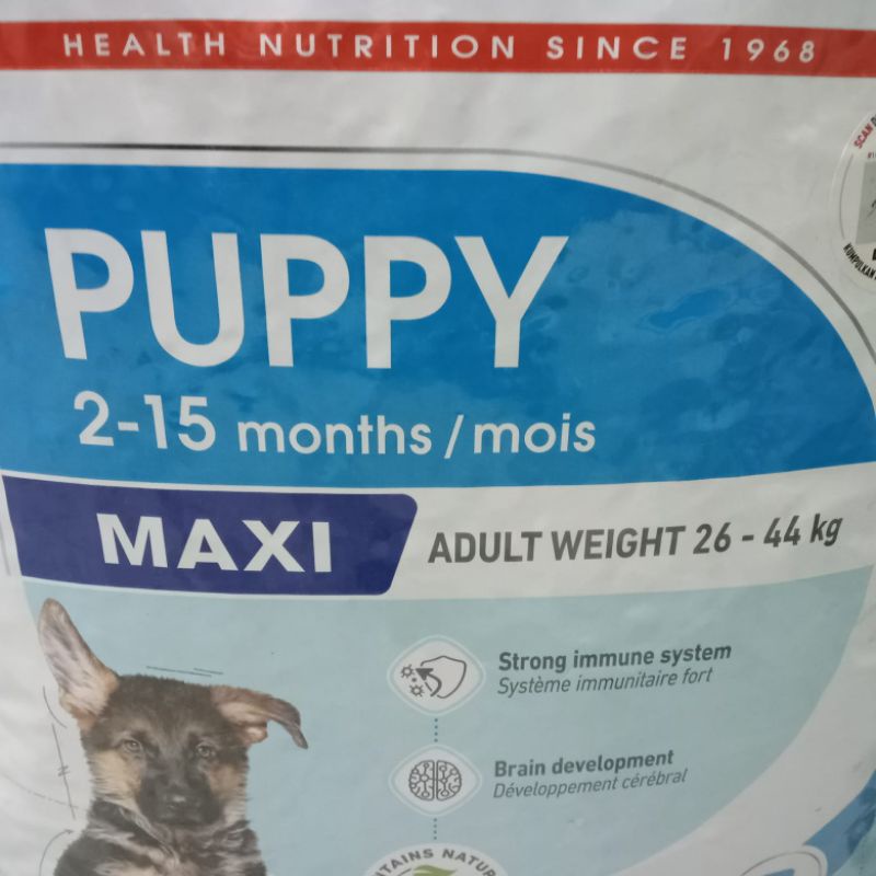 Royal Canin Puppy Maxi 15 kg- EKSPEDISI- Dry food Royal Canin untuk anjing anakan