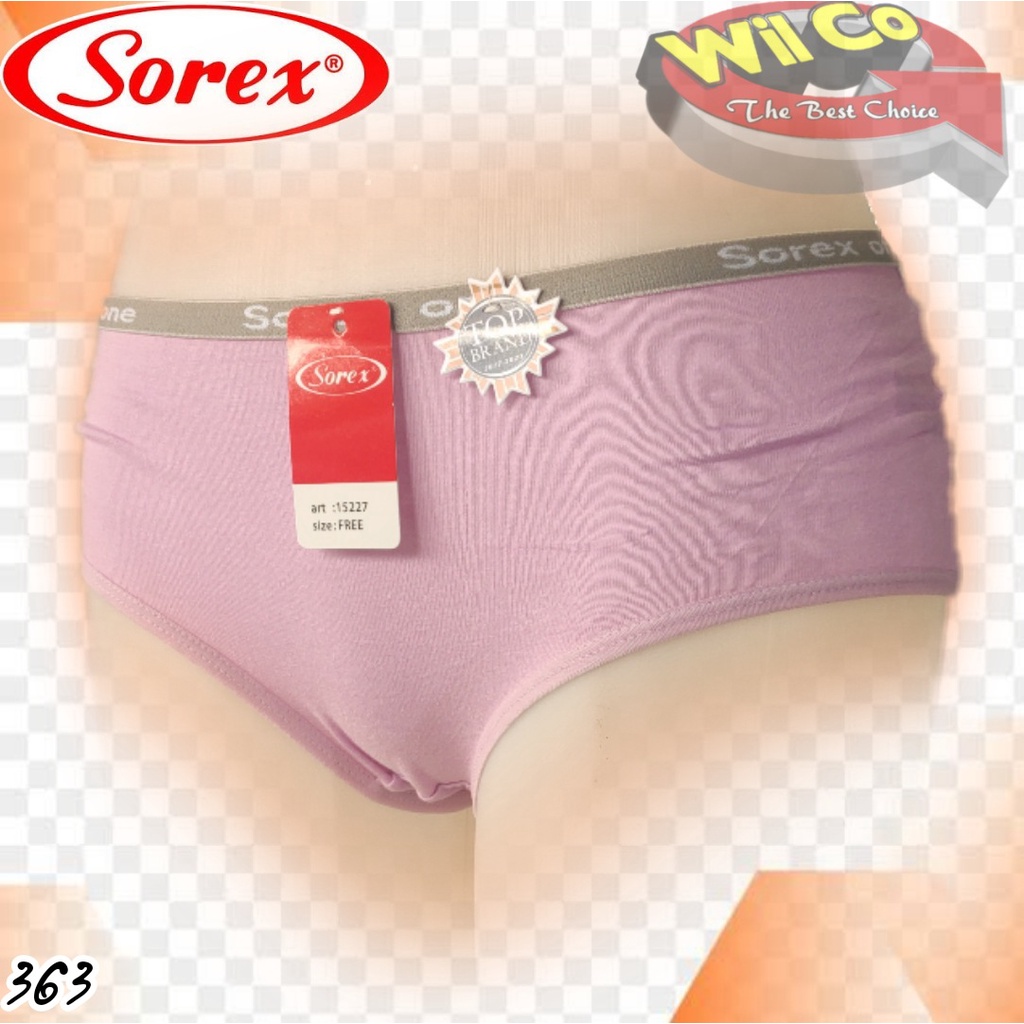 K363 - (Harga Per 1 Potong) CELANA DALAM WANITA REMAJA PAKAIAN WANITA PAKAIAN DALAM SOREX FREE SIZE SETARA M/L