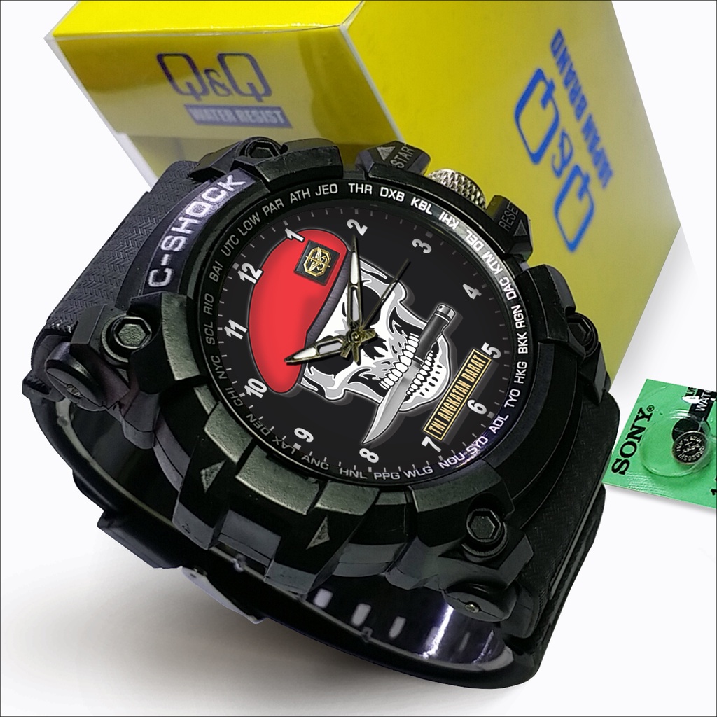 (Exclusive) Jam Tangan KOPASSUS TNI Angkatan Darat Motif 1
